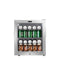 Whynter - 62 Can Capacity Stainless Steel Beverage Refrigerator with Lock | BR-062WS