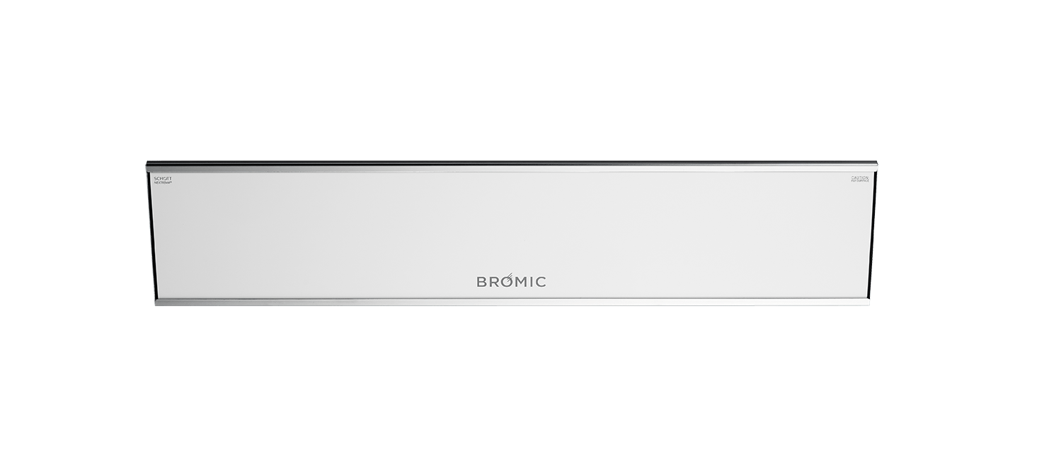 Bromic Electric Mounted Heaters Patio Heater Bromic PLATINUM SMART-HEAT ELECTRIC 3400W WHITE