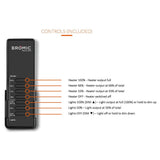 Bromic Portable Electric Heater Bromic BH0820001 Eclipse Smart-Heat Portable Electric Heater, 3300W