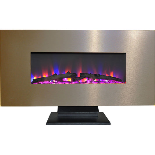 Cambridge Electric Wall Hung Fireplaces CAM42WMEF 2BR
