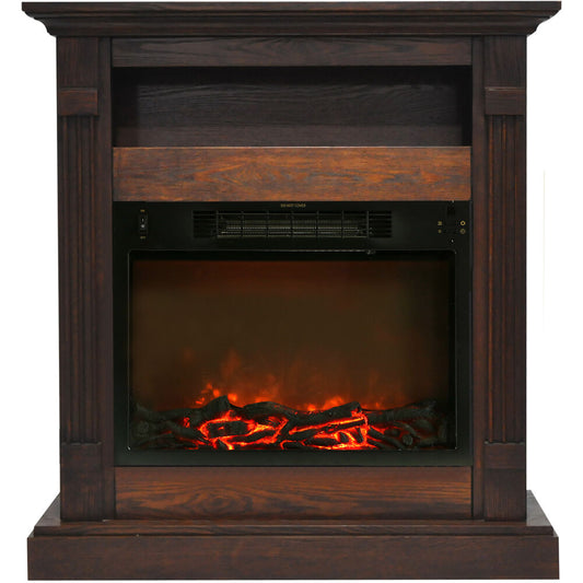Cambridge Electric Mantel Fireplaces CAMBR3437 1WAL