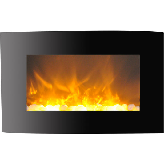 Cambridge Electric Wall Hung Fireplaces CAMBR35WMEF 1BLK