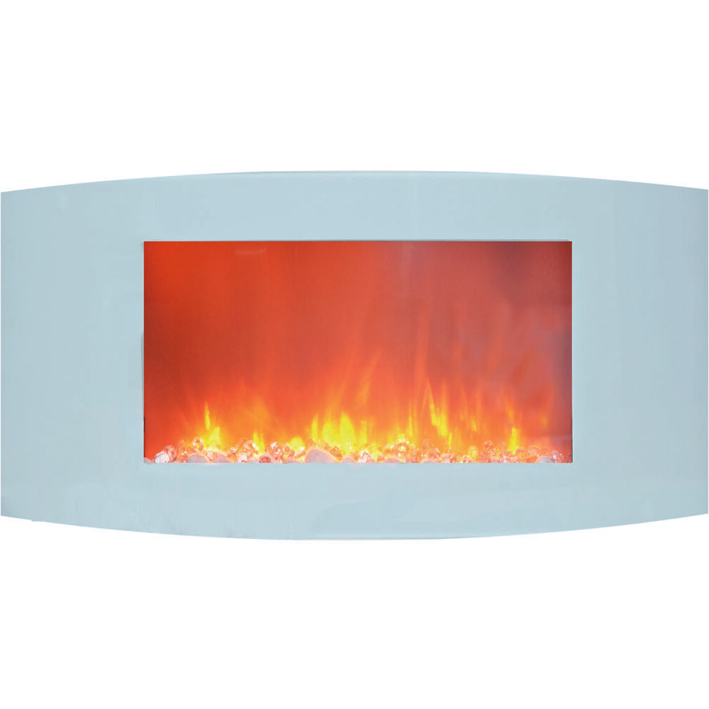 Cambridge Electric Wall Hung Fireplaces CAMBR35WMEF 1WHT