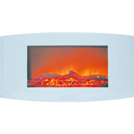 Cambridge Electric Wall Hung Fireplaces CAMBR35WMEF 2WHT