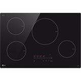 LG - 30" Induction Cooktop,4 Elements,4.3kW Power Element,SmoothTouch Control - Induction Cooktops - CBIH3013BE