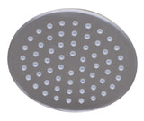 ALFI Brand - Solid Brushed Stainless Steel 8" Round Ultra Thin Rain Shower Head | RAIN8R-BSS