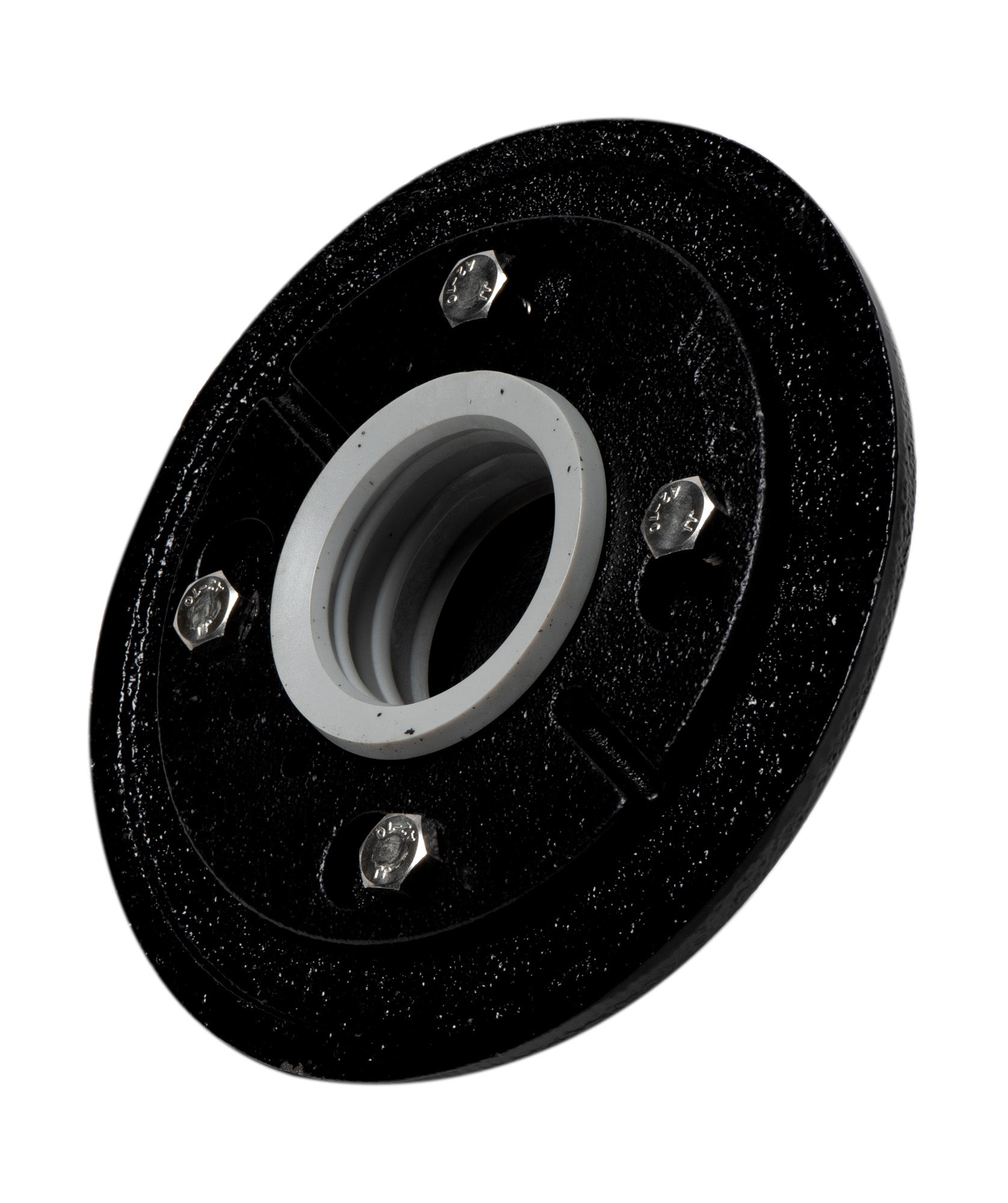 ALFI Brand - Cast Iron Shower Drain Base with Rubber Fitting | ABDB55CI