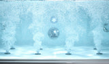 EAGO - 6 ft Clear Rectangular Acrylic Whirlpool Bathtub for Two | AM196ETL