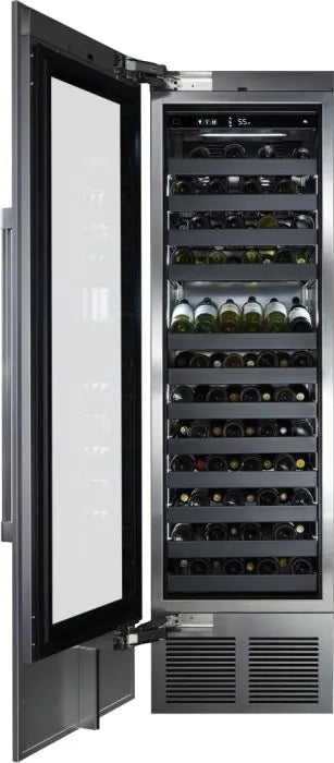 Perlick - 24" Column Wine, Single Zone, Glass Overlay Ready, Hinged Left - CR24W-1