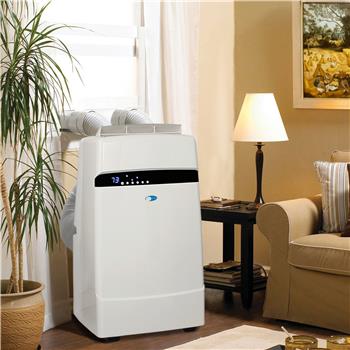 Whynter - ECO-FRIENDLY 12000 BTU Dual Hose Portable Air Conditioner with Heater | ARC-12SDH