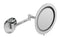 ALFI Brand - Polished Chrome Wall Mount Round 9" 5x Magnifying Cosmetic Mirror with Light | ABM9WLED-PC