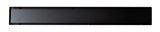 ALFI Brand - 24" Black Matte Stainless Steel Linear Shower Drain with Solid Cover | ABLD24B-BM