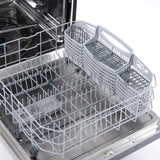 Cosmo - DIS6502 Top Control Built-In Tall Tub Dishwasher Fingerprint Resistant, 24 inch, Stainless Steel | COS-DIS6502