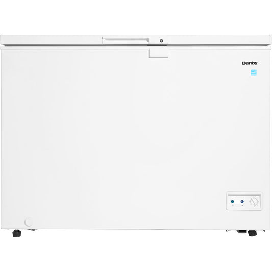 Danby - 10 Cuft Chest Freezer, 2 Baskets, Up Front Temp Control, 5 Yr Warranty - Chest - DCF100A5WDB