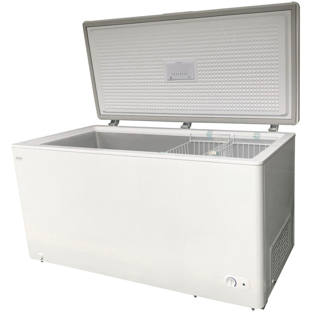 Danby - 14.5 cuft Chest Freezer, 2 Basket, Up Front Temperature Control