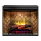 Dimplex Dimplex - 30-inch Revillusion Built-in Electric Fireplaces | Herringbone Backer - Weather Concrete | RBF30- RBF30WC