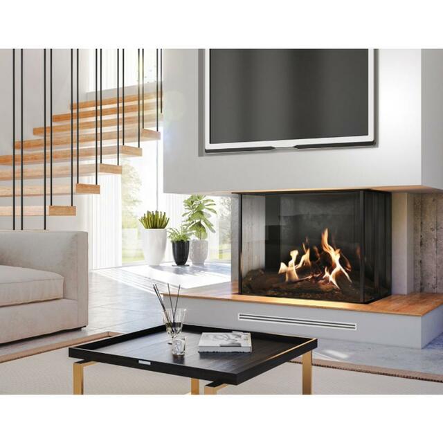 Dimplex Faber MatriX Gas Firebox, 3 Sided (33" X 26") - FMG4126B