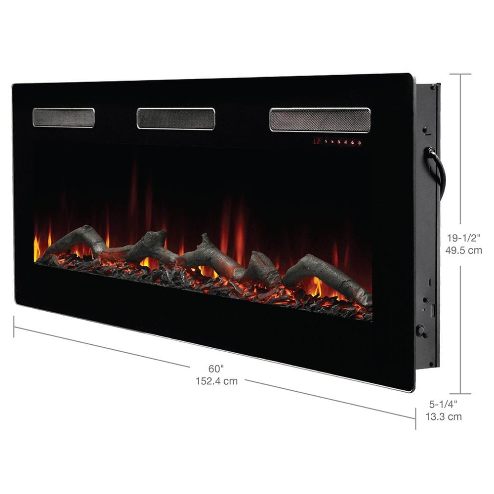 Dimplex - 60-inch Sierra Series Wall Mount/Built-In Linear Electric Fi ...