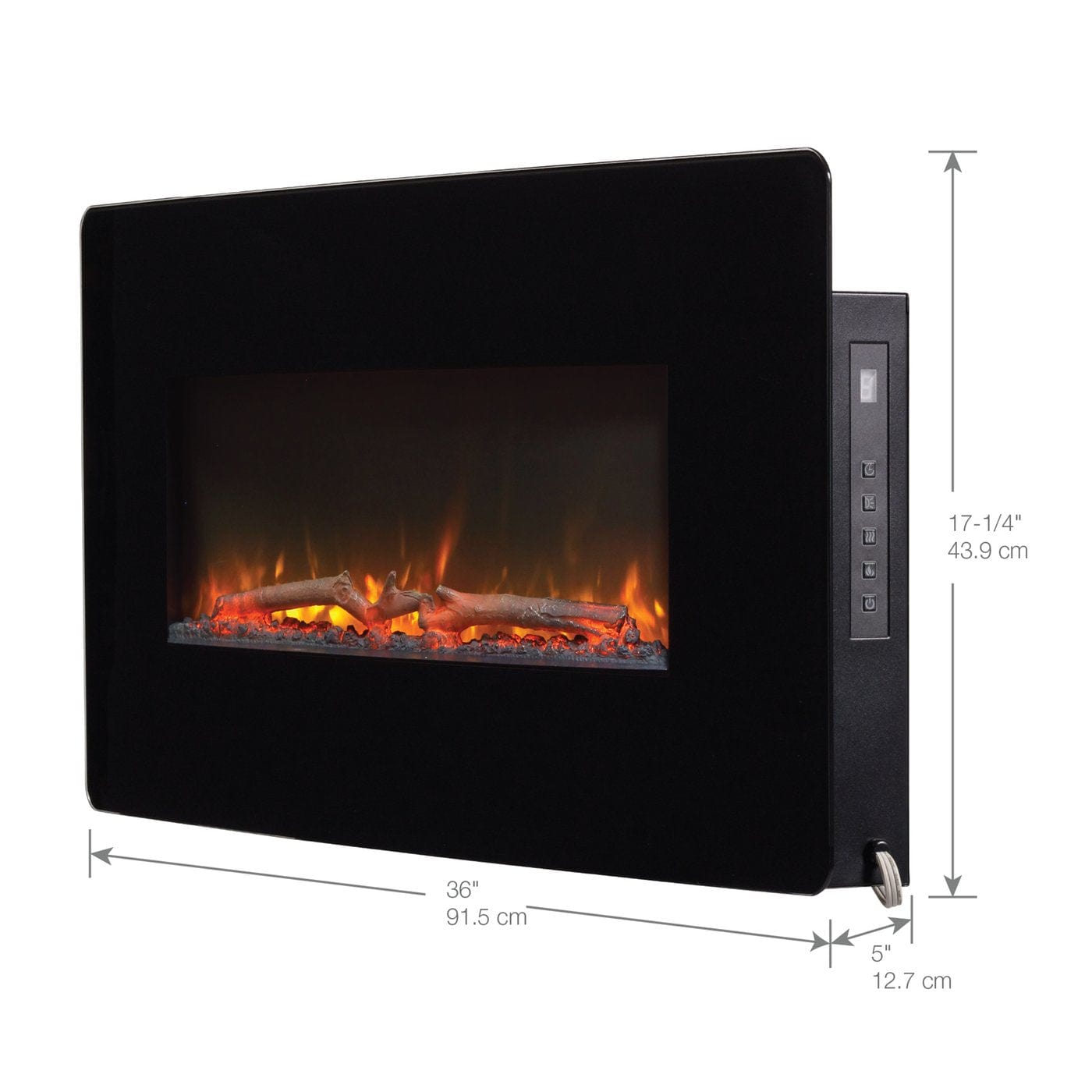Dimplex Linear Electric Fireplaces Dimplex -  Winslow Wall-mounted/Tabletop Linear Electric Fireplace | 36" & 48" | SWM
