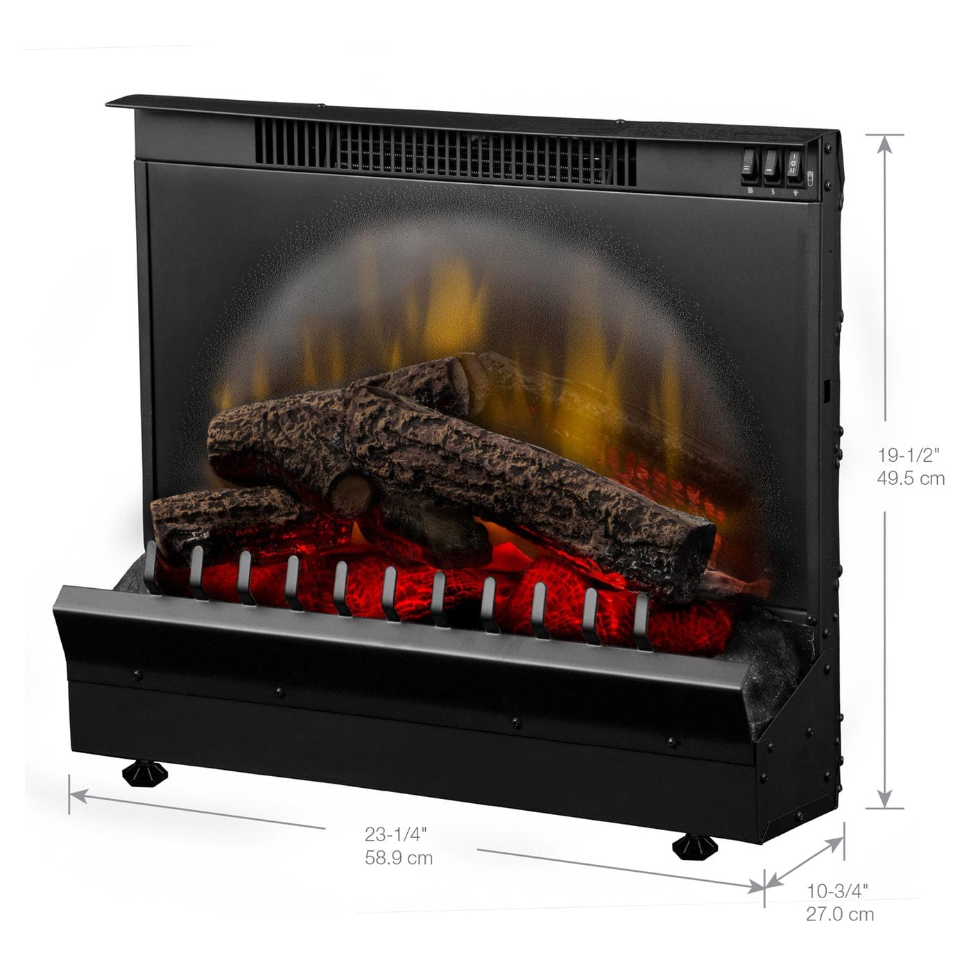 Dimplex Logsets & Accessories Dimplex - Standard 23" Log Set Electric Fireplace | DFI2309