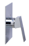 ALFI Brand - Polished Chrome Shower Valve Mixer with Square Lever Handle | AB5501-PC