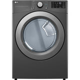 LG - 7.4 CF Ultra Large Capacity Electric Dryer with Sensor Dry, NFC Tag OnDryers - DLE3470M
