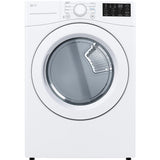 LG - 7.4 CF Ultra Large Capacity Electric Dryer with Sensor Dry, NFC Tag OnDryers - DLE3470W