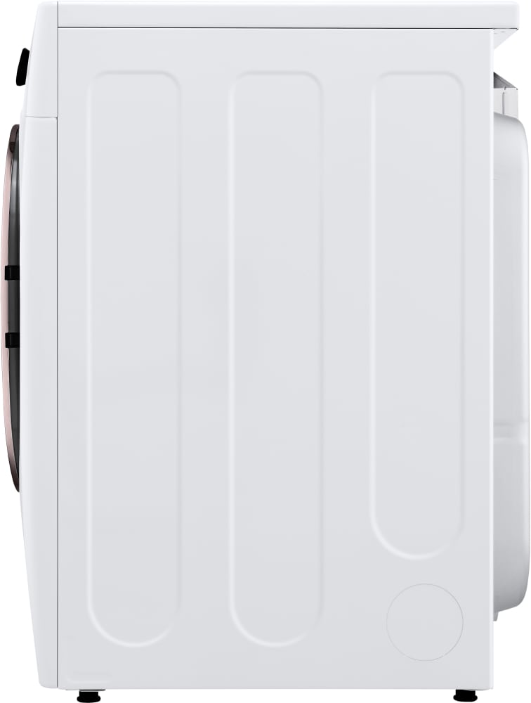 LG - 7.4 cu. ft. White Ultra Large Capacity Gas Dryer with Sensor Dry Turbo Steam | DLGX4201W