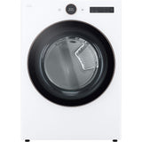 LG - 7.4 CF Ultra Large Capacity Electric Dryer w/ Sensor Dry and TurboSteamDryers - DLEX6500W