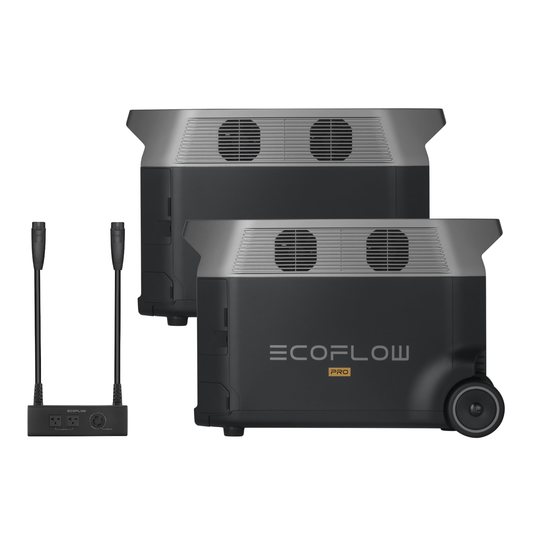 EcoFlow DELTA Pro *2 + Double Voltage Hub