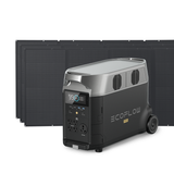 EcoFlow DELTA Pro 3600Wh Portable Power Station w/ 400-Watt Folding Solar Panel