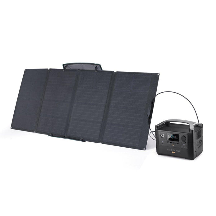 EcoFlow RIVER Pro 720Wh Portable Power Station w/ 160-Watt Solar Panel