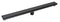 ALFI Brand - 32" Black Matte Stainless Steel Linear Shower Drain with Solid Cover | ABLD32B-BM