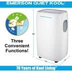 Emerson Quiet - 14000 BTU Portable Air Conditioner | EAPC14RD1