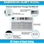 Emerson Quiet - 14000 BTU TTW Air Conditioner with Wifi Controls, 230V | EATC14RSD2T