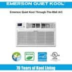 Emerson Quiet - 14000 BTU TTW Air Conditioner with Wifi Controls, 230V | EATC14RSD2T