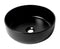 ALFI Brand - Black Matte 15" Round Above Mount Ceramic Sink | ABC907-BM