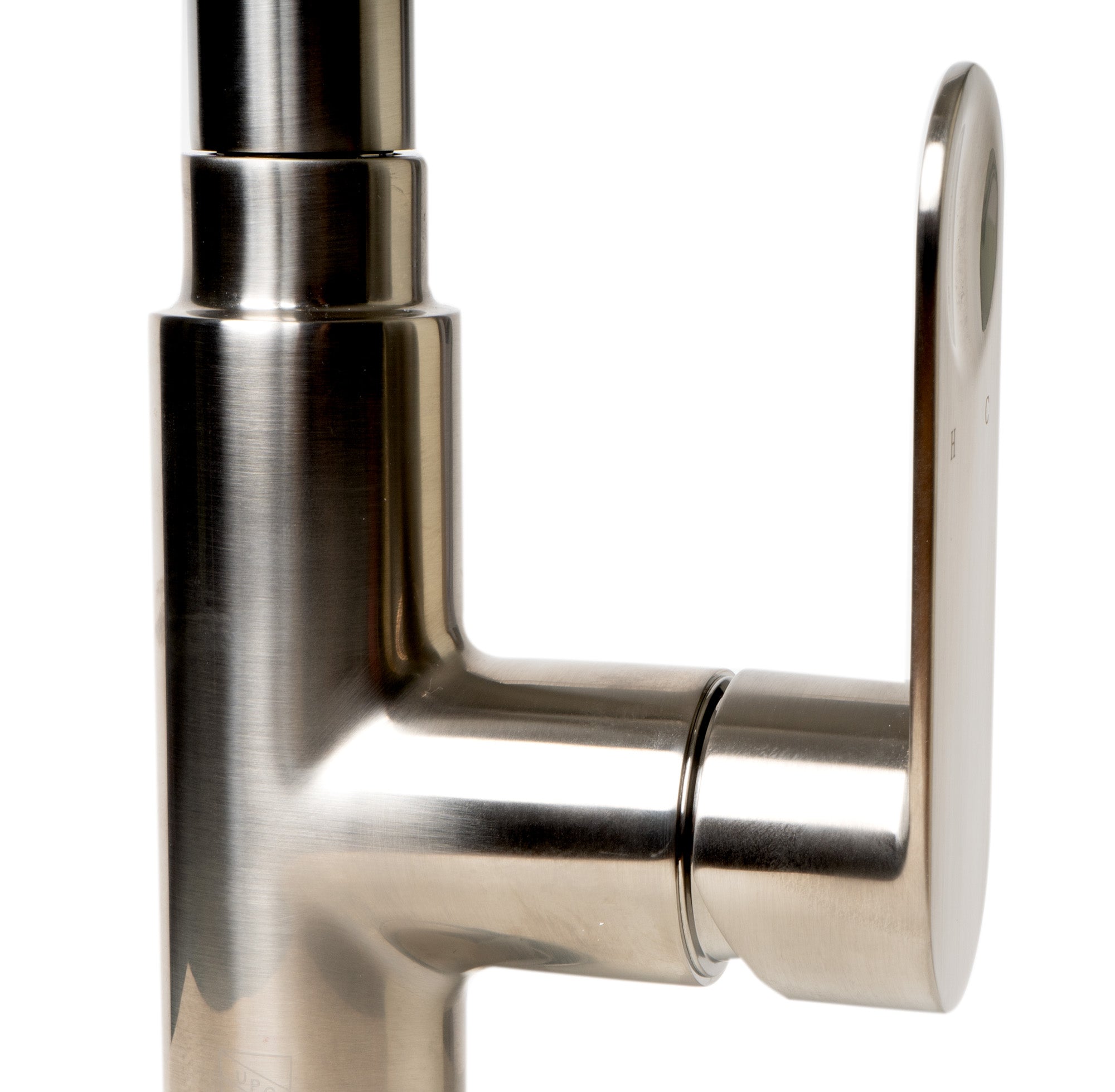 ALFI Brand - Brushed Nickel Gooseneck Pull Down Kitchen Faucet | ABKF3480-BN