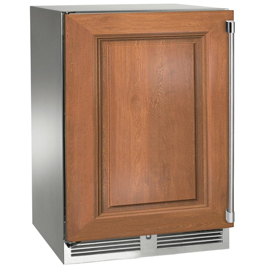 Perlick - 24" Signature Series Marine Grade Refrigerator with fully integrated panel-ready solid door, with lock - HP24RM