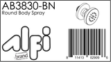 ALFI Brand - Brushed Nickel 2" Round Adjustable Shower Body Spray | AB3830-BN