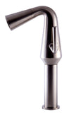 ALFI Brand - Brushed Nickel Single Hole Tall Cone Waterfall Bathroom Faucet | AB1792-BN