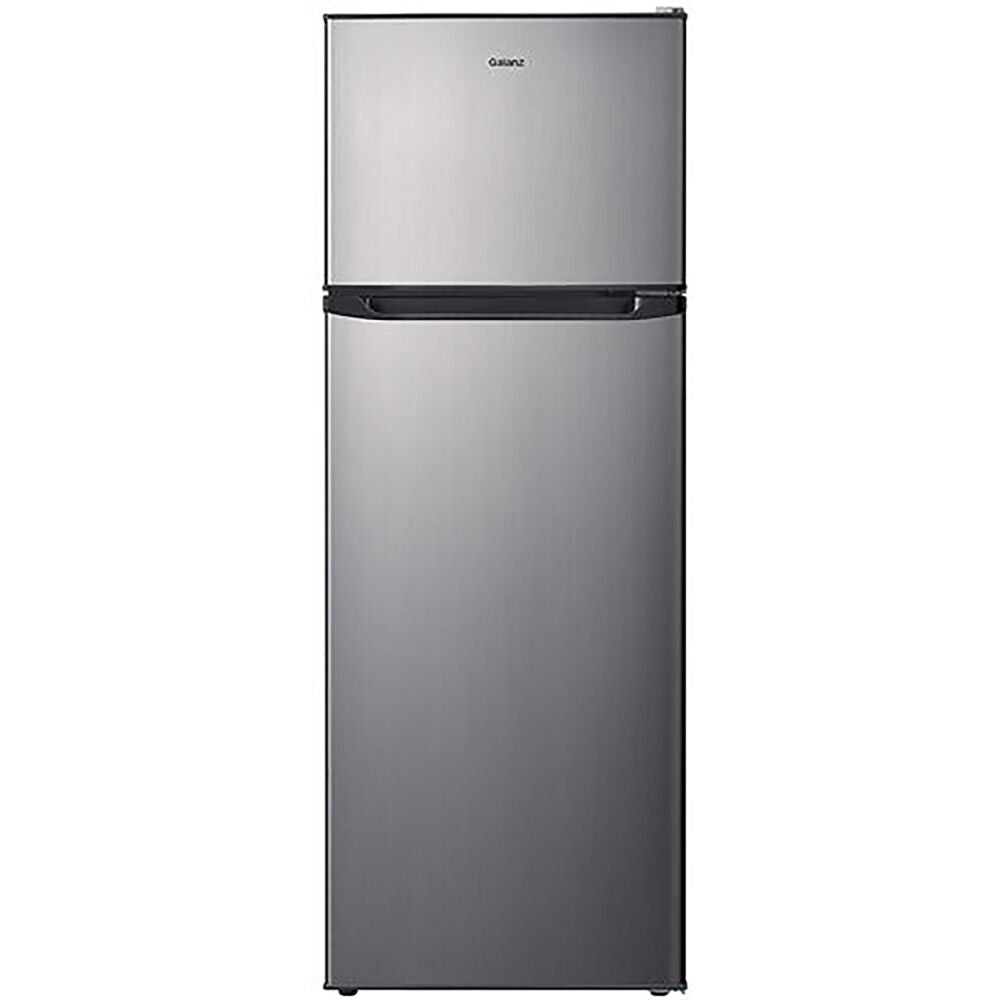 GALANZ - 12.0 cu. ft. Top Freezer Refrigerator with Dual Door, Frost Free in Stainless Steel | GLR12TS5F