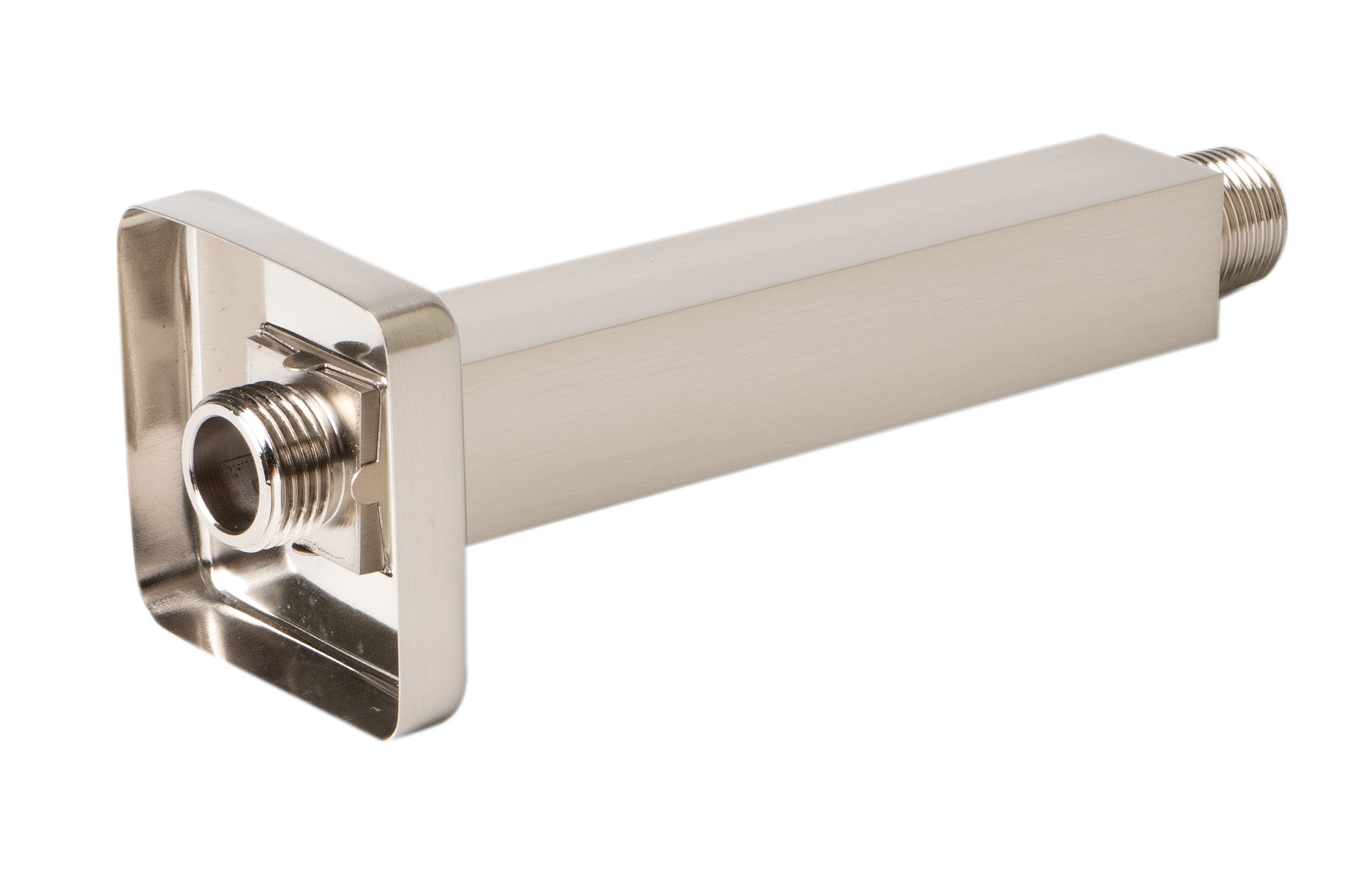 ALFI Brand - Brushed Nickel 6" Square Ceiling Shower Arm | ABSA6S-BN