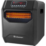 LifeSmart - 6-element Infrared-all black (Scroll Fan) Heater