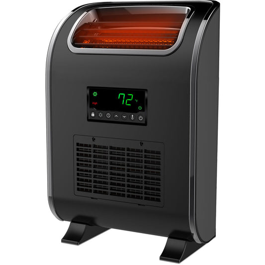LifeSmart - 3 Element Slim-Line Heater Unit with UV (Smaller version)  - Black - Heaters - HT1153UV