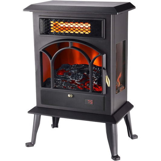 LifeSmart - 3 Sided Infrared Top Vent Stove Heater