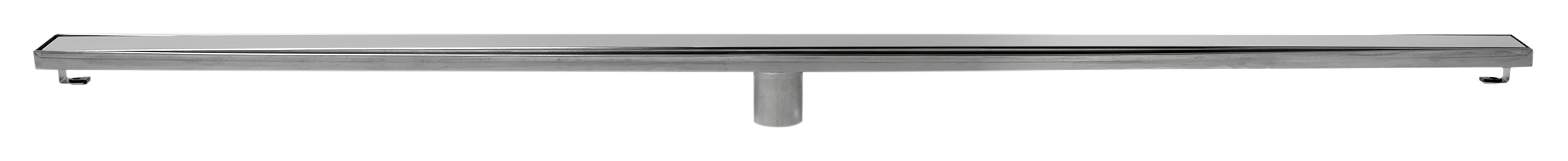 ALFI Brand - 59" Polished Stainless Steel Linear Shower Drain with Solid Cover | ABLD59B-PSS
