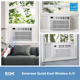 Emerson Quiet - 15,000 BTU Window Air Conditioner, Electronic Controls | EARC15RE1