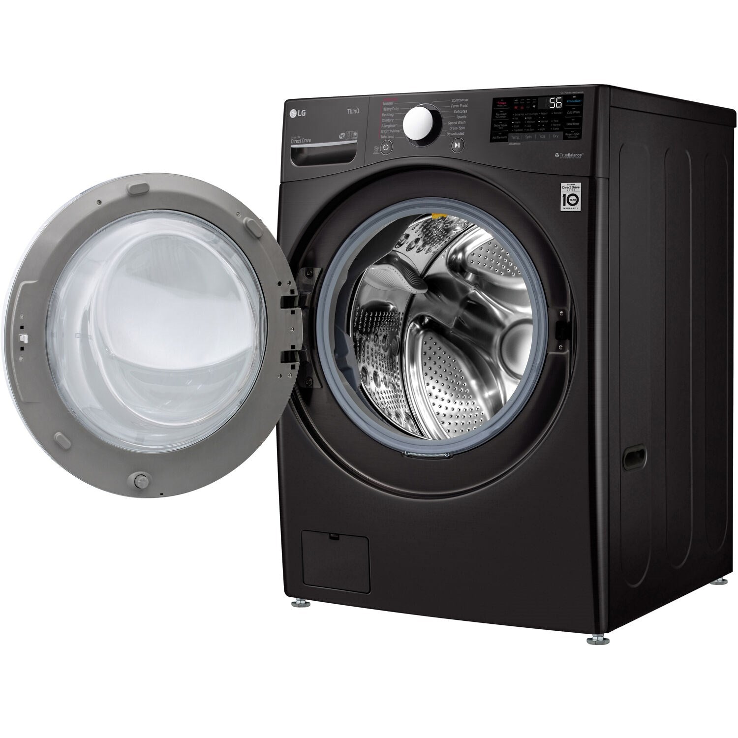 LG - 4.5 CF / 27 inch Compact All-In-One Washer/Dryer, Ventless