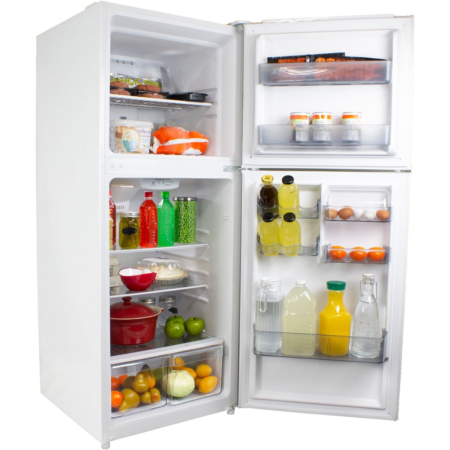 Danby - 10.1 CuFt. Refrigerator, Glass Shelves, Crisper, Frost Free, ESTAR